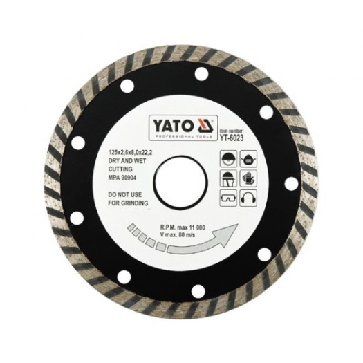 YT-6023 DISC DIAMANTAT 125